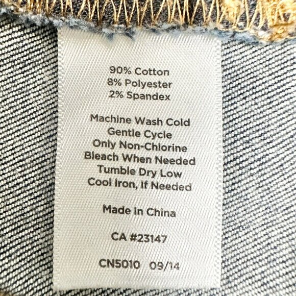 Talbots Womens Curvy Ankle Jeans 14P Medium Wash Stretch Denim - Picture 6 of 8